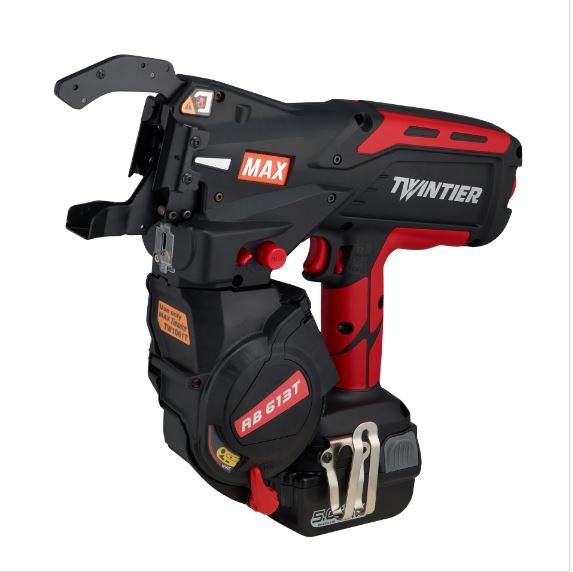 Max TRB94023 RB613T: M&aacute;quina trenzadora de dos niveles de hasta 32 mm x 29 mm con alambre de 1,0 mm
