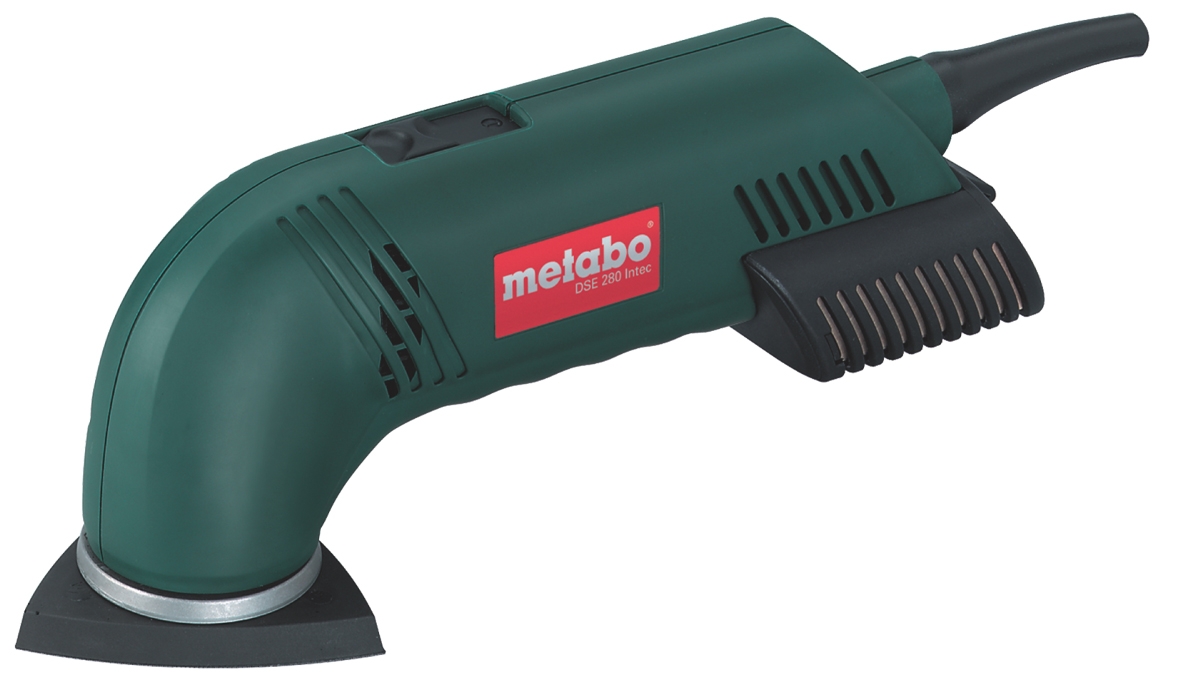 Metabo 600317500 DSE280Intec Lijadora triangular de 280 vatios con regulación electrónica