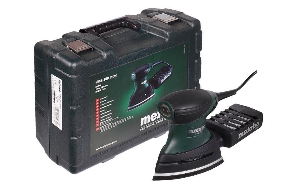 Metabo 600065500 FMS200Intec lijadora delta 200W en maletín