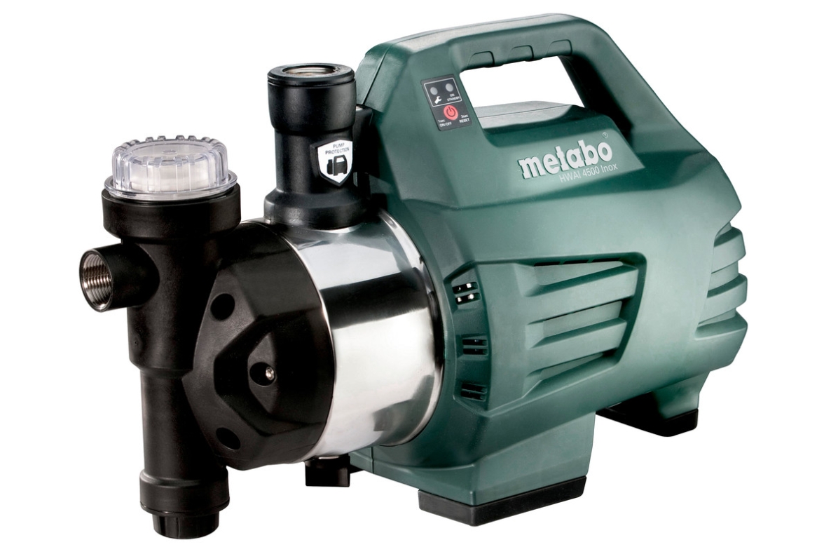 Metabo 600979000 Bomba de agua doméstica HWAI 4500 Inox