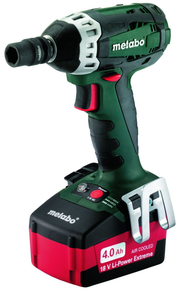 Metabo 602205500 SSW18LTX 400 BL Llave de impacto a batería 18V 4.0Ah Li-ion Brushless