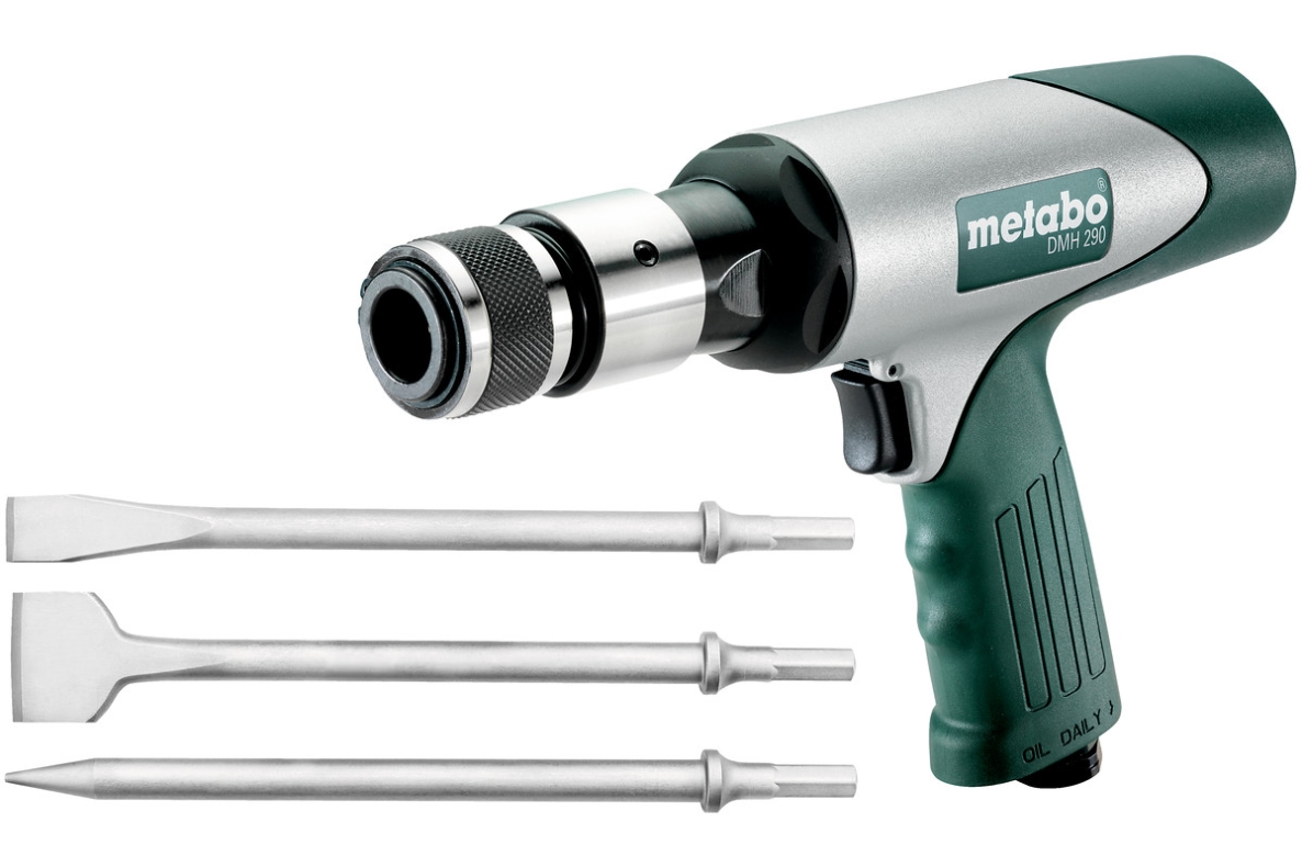 Metabo 601561500 DMH 290 Set Martillo cincelador de aire comprimido