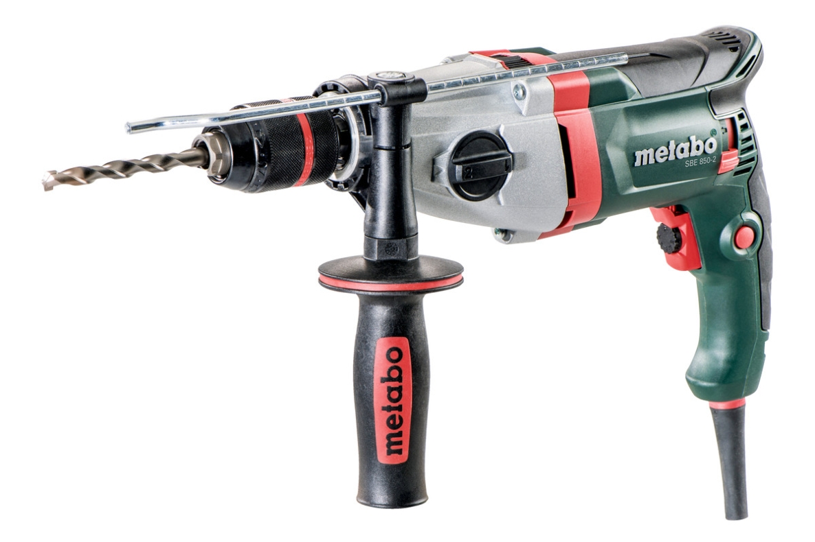 Metabo 600782500 SBE 850-2 Taladro de impacto 850 W + Maletín