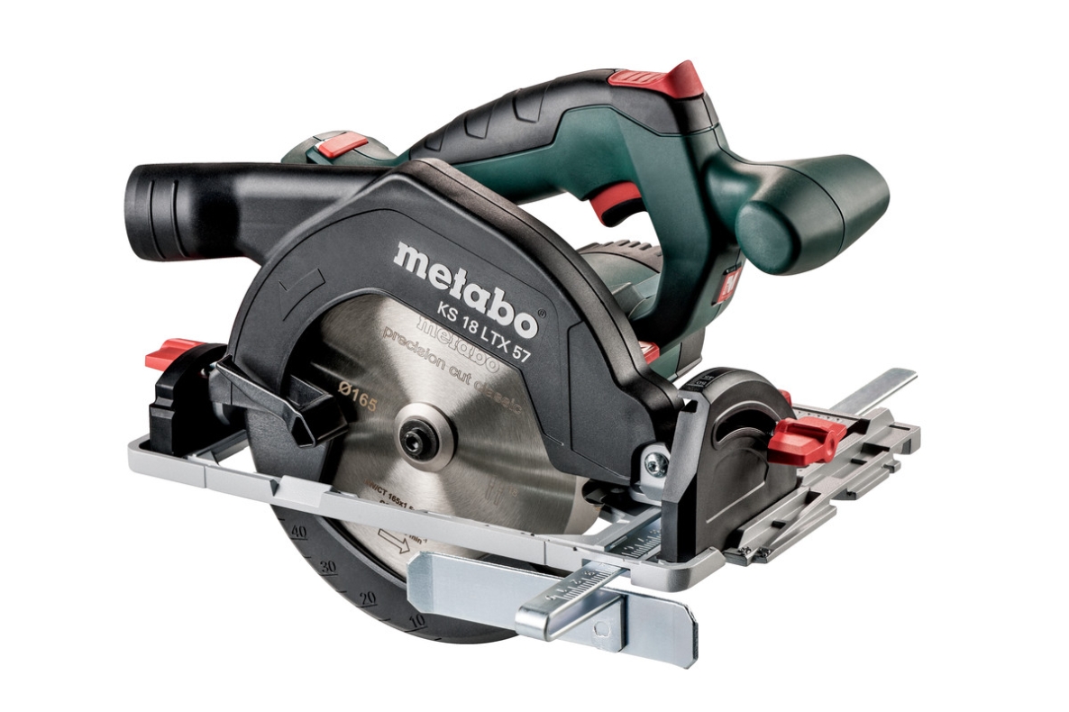 Metabo 601857840 Sierra circular KS 18 LTX 57 Accu 18V sin batería ni cargador en metaBOX 340