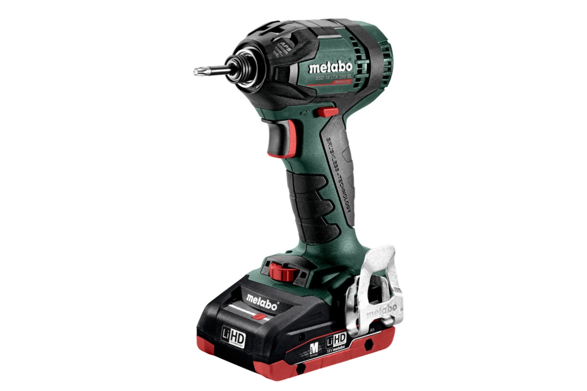 Metabo 602396800 SSD18LTX 200 BL Atornillador sin cable 18V 4,0Ah LiHD en maletín