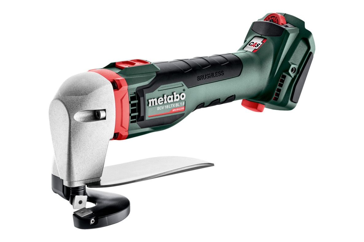Metabo 601615850 SCV 18 LTX BL 1.6 Cizalla de plataforma a bater&iacute;a 18V sin bater&iacute;a ni cargador en caja