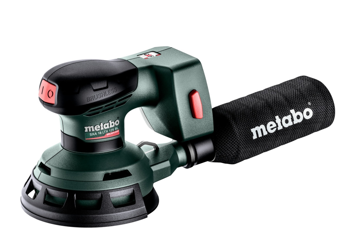 Metabo 600146840 Lijadora excéntrica sin cable SXA 18 LTX 125 BL 18V sin baterías ni cargador en MetaBOX