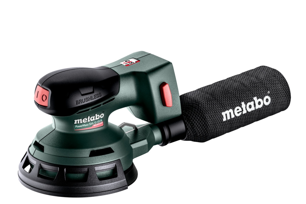 Metabo 602035850 SXA 12-125 BL Lijadora Accuexcenter de 12 voltios sin baterías ni cargador