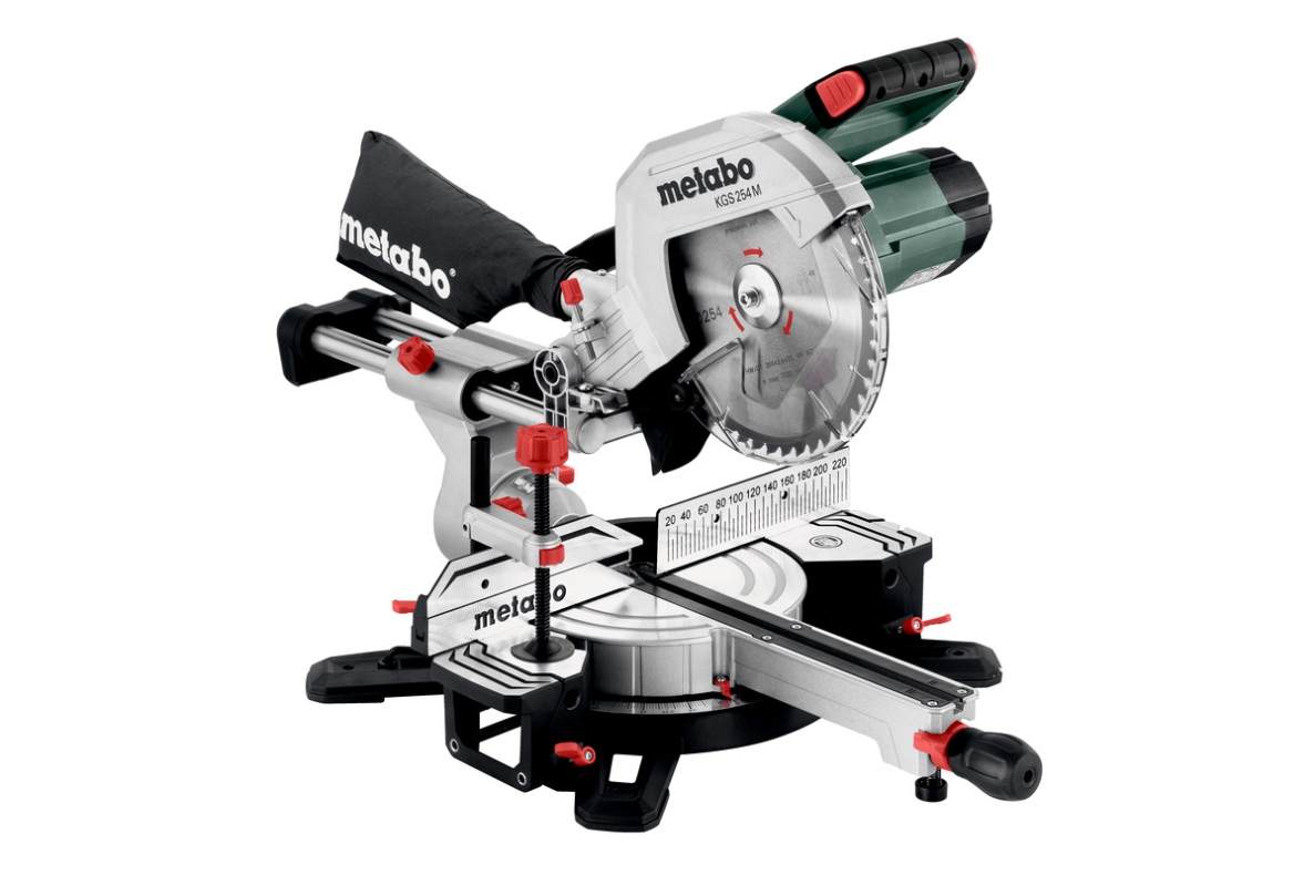 Metabo 613254000 Tronzadora compuesta deslizante KGS254M con función de lanza
