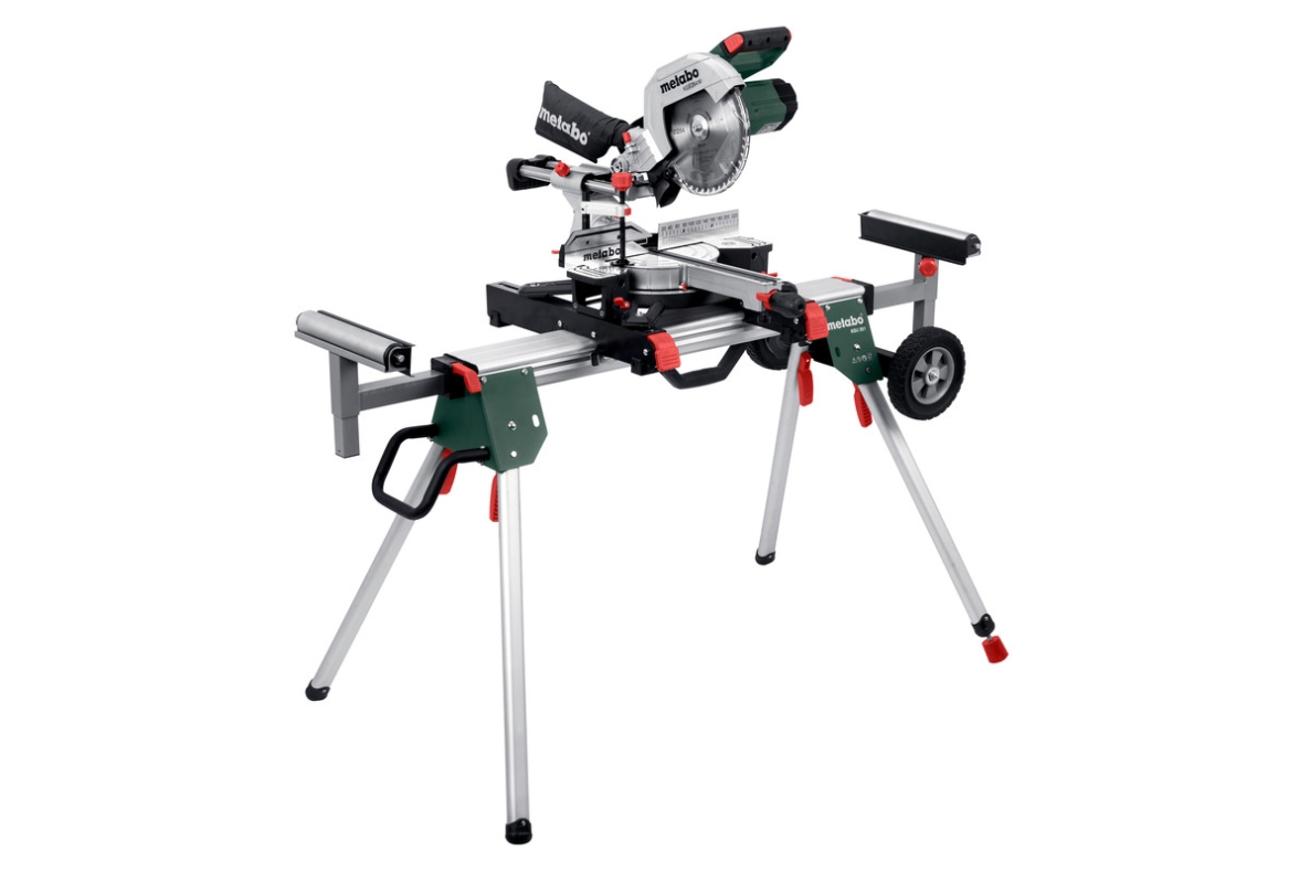 Metabo 691214000 Tronzadora de compuesto deslizante KGS254M + carro inferior KSU251