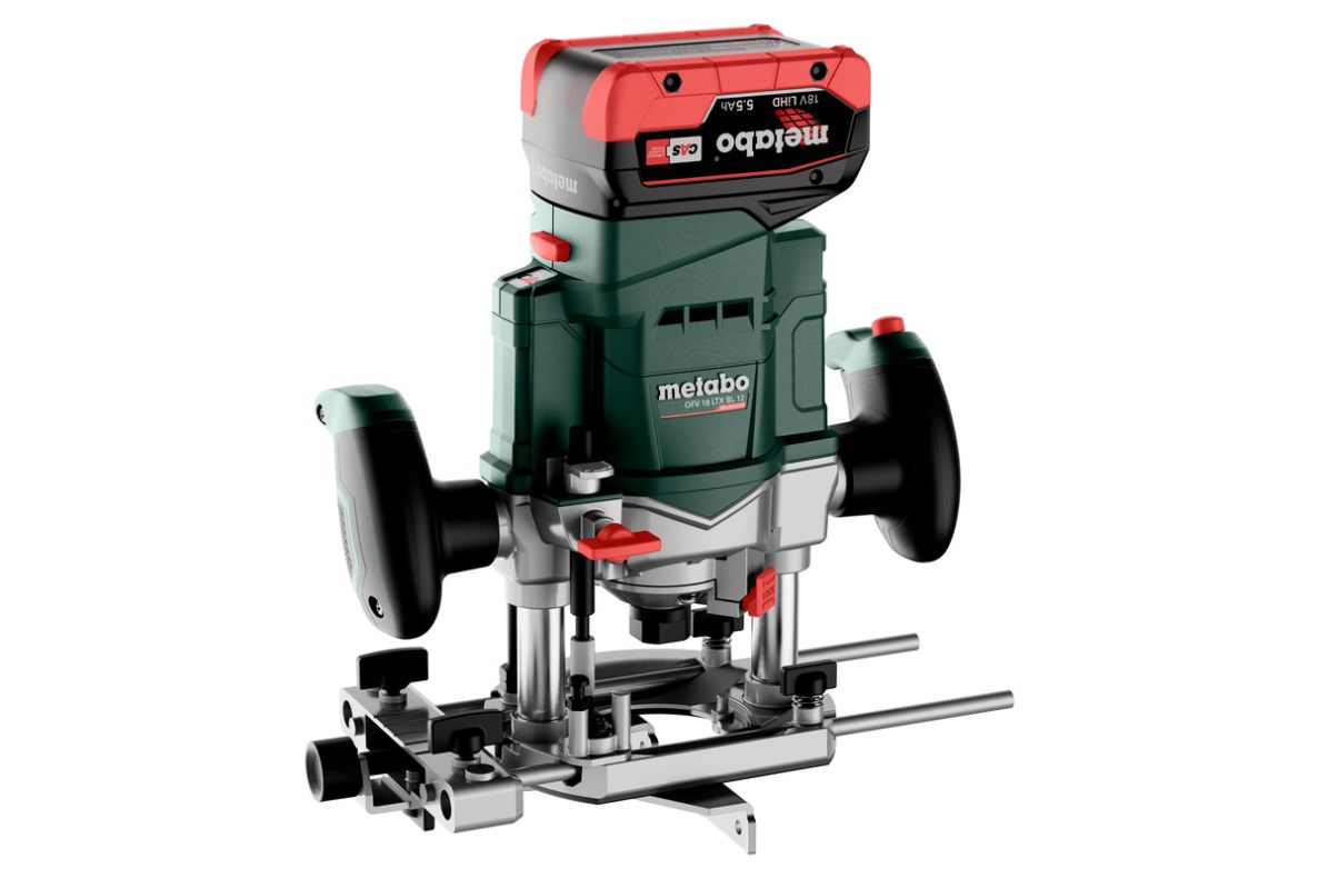 Metabo 601743660 OFV 18 LTX BL 12 Accu router 18V 2x5,5Ah en metaBOX 340