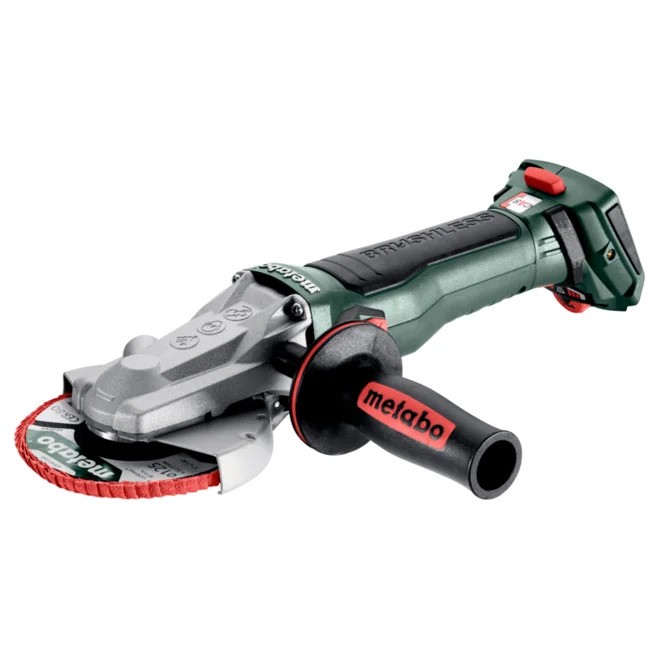 Metabo 601307840 WVBF 18 LT BL 11-125 Quick Accu amoladora plana 18 voltios excl. bater&iacute;as y cargador en metabox