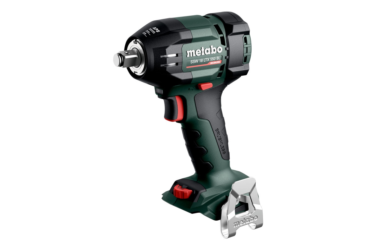 Metabo 602404850 SSW 18 LTX 550 BL atornillador de impacto / llave de impacto sin bater&iacute;a y cargador en caja