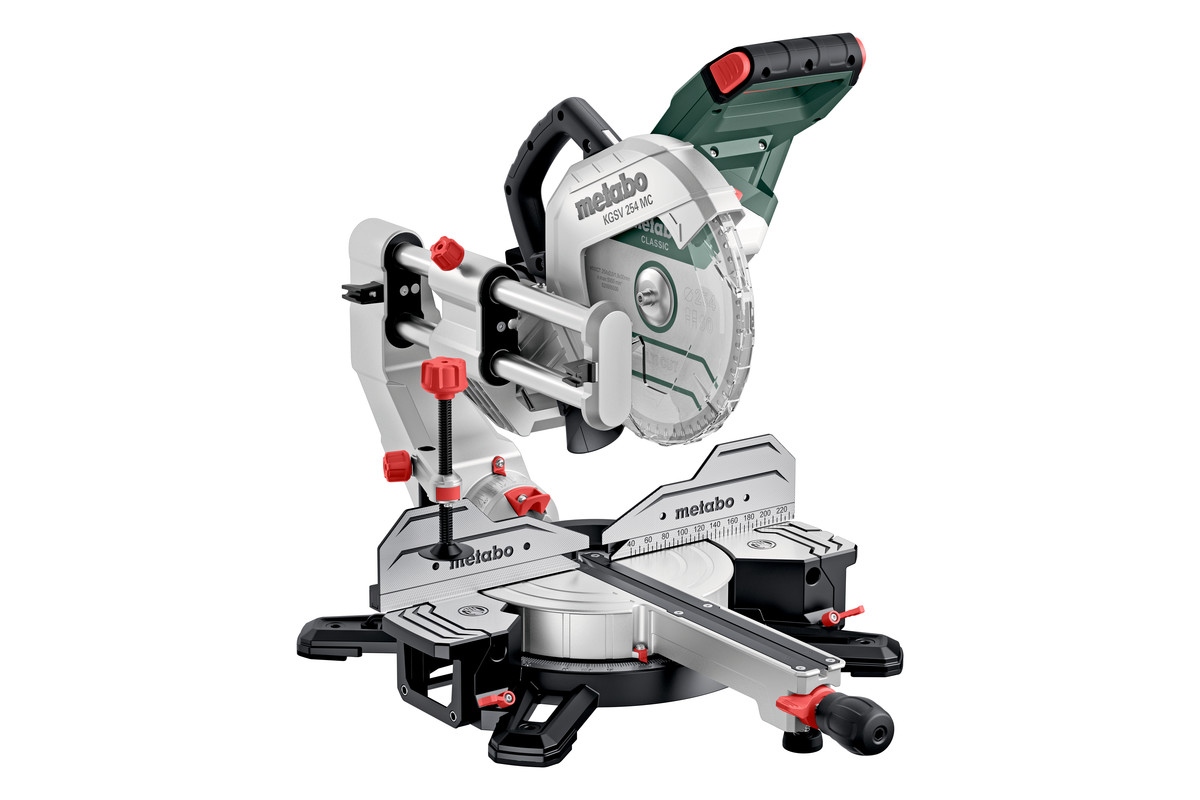Metabo 615254000 Tronzadora compuesta deslizante KGSV 254 MC con funci&oacute;n de lanza