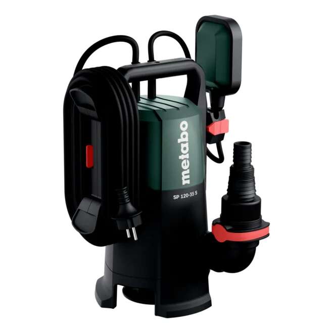 Metabo 601794000 SP 120-35 S Bomba sumergible para aguas residuales en caja
