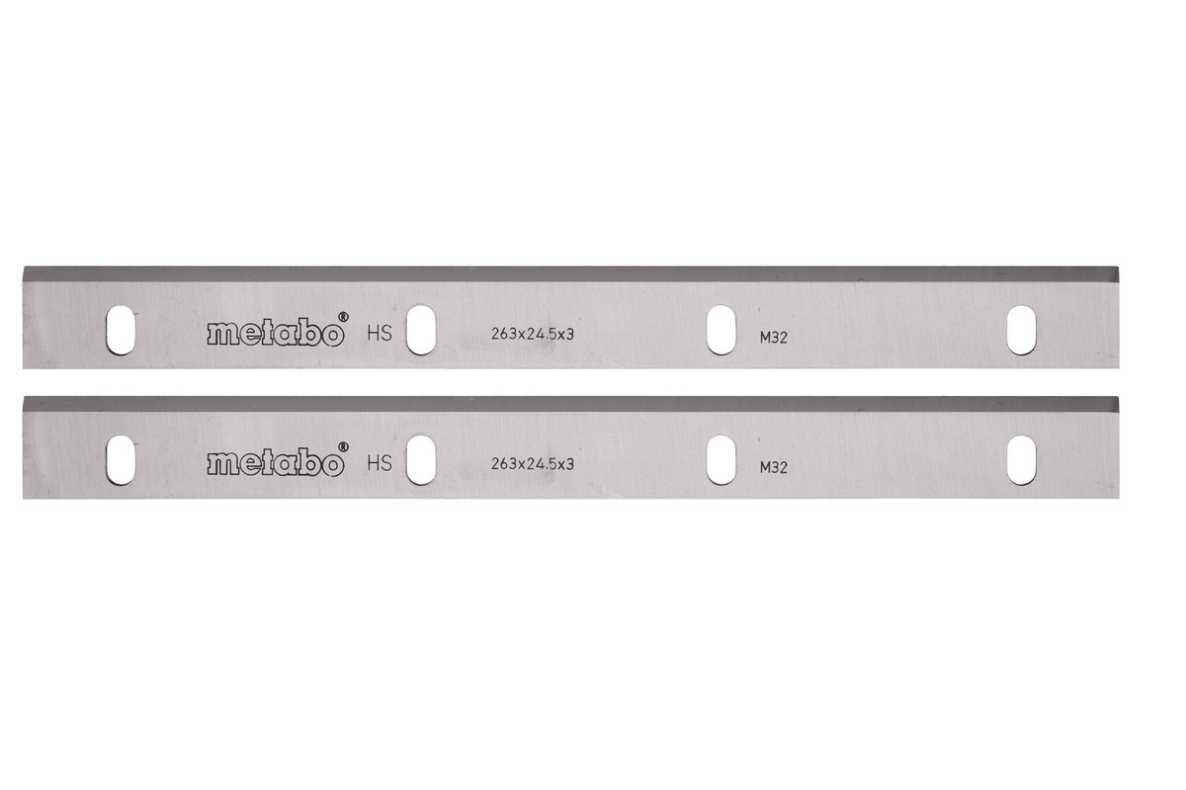 Metabo Accesorios 911050390 3 cinceles de cepillar HSS, HC 410