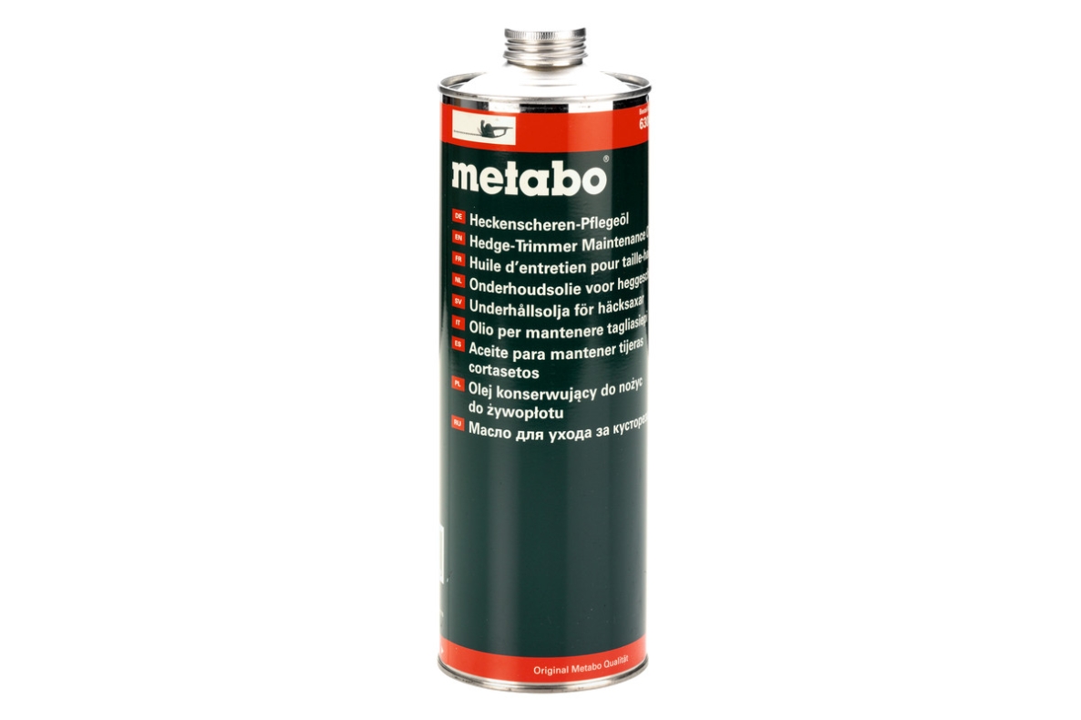 Metabo Accesorios 630474000 Aceite de mantenimiento para cortasetos 1 l