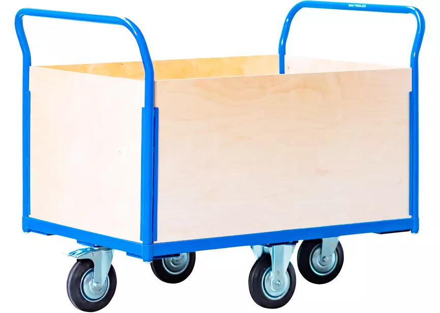 Metal Works 758623145 SH50104W Carro de transporte 360° 4 paredes 500kg 1000x700 mm