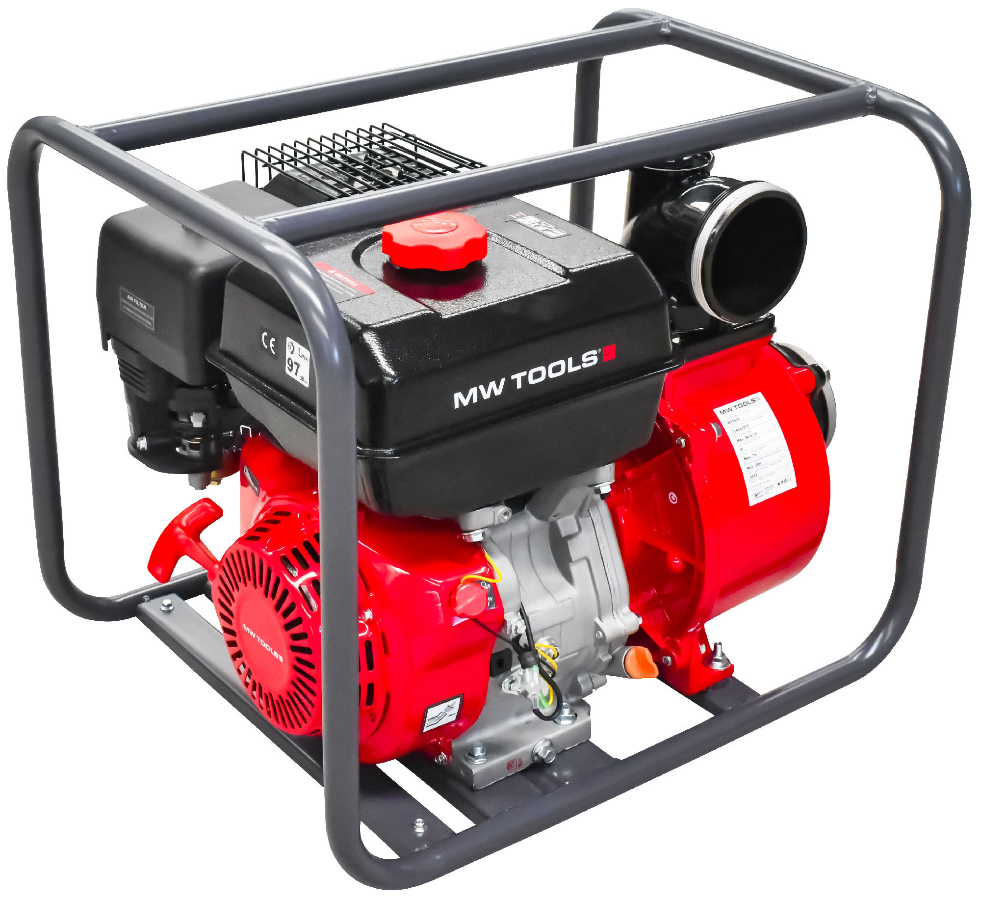 Metal Works 724562275 WP8600 Bomba de agua 4 - 86.000 L/h - 9CV gasolina
