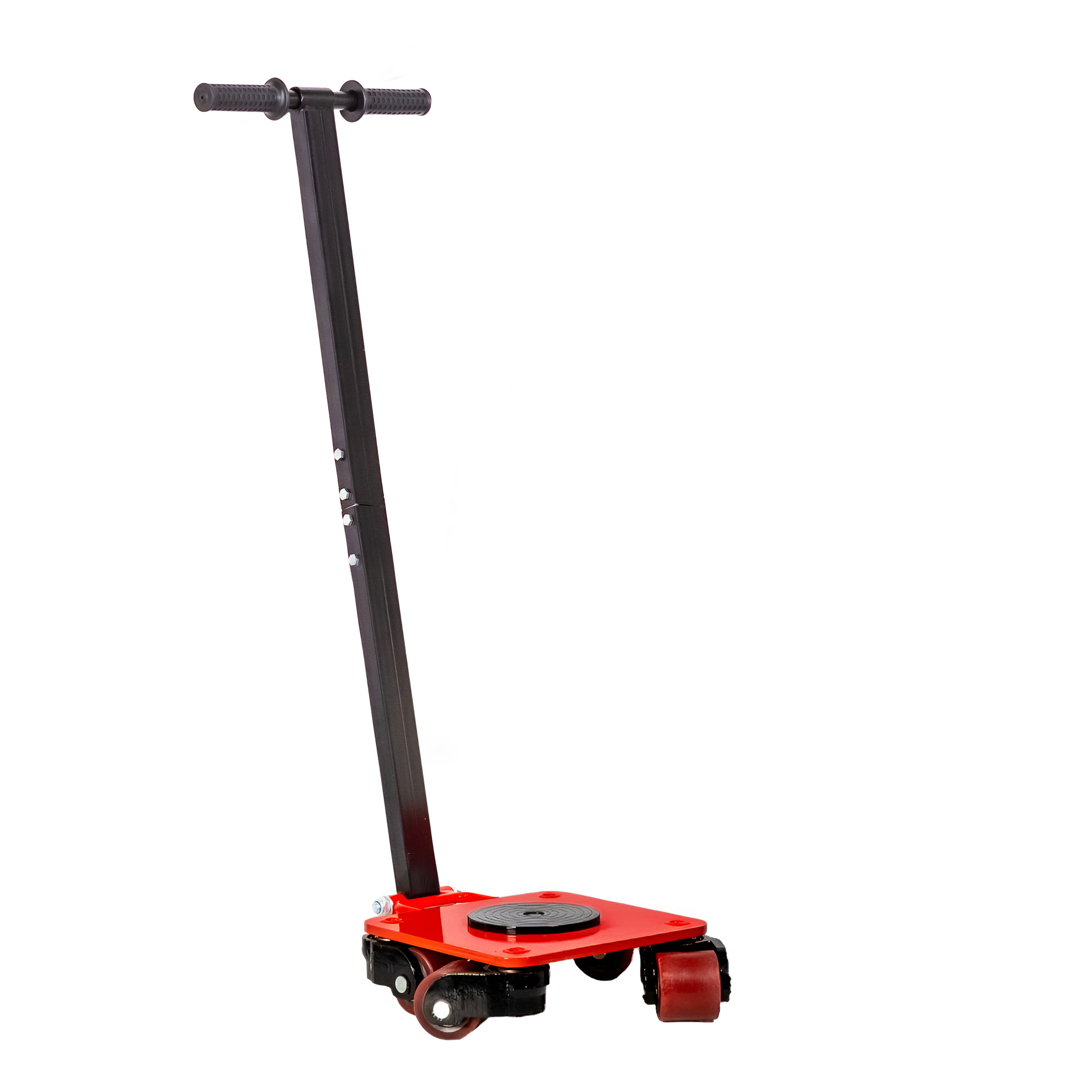 Metal Works 716191037 TRD3 Rodillos de transporte 3 t 4 rodillos PU Maniobrable 360° con palanca
