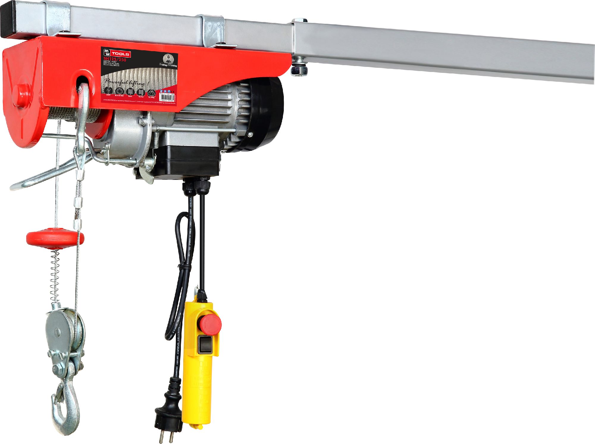 Metal Works 758611250 SH125/250 Polipasto eléctrico 125/250 kg