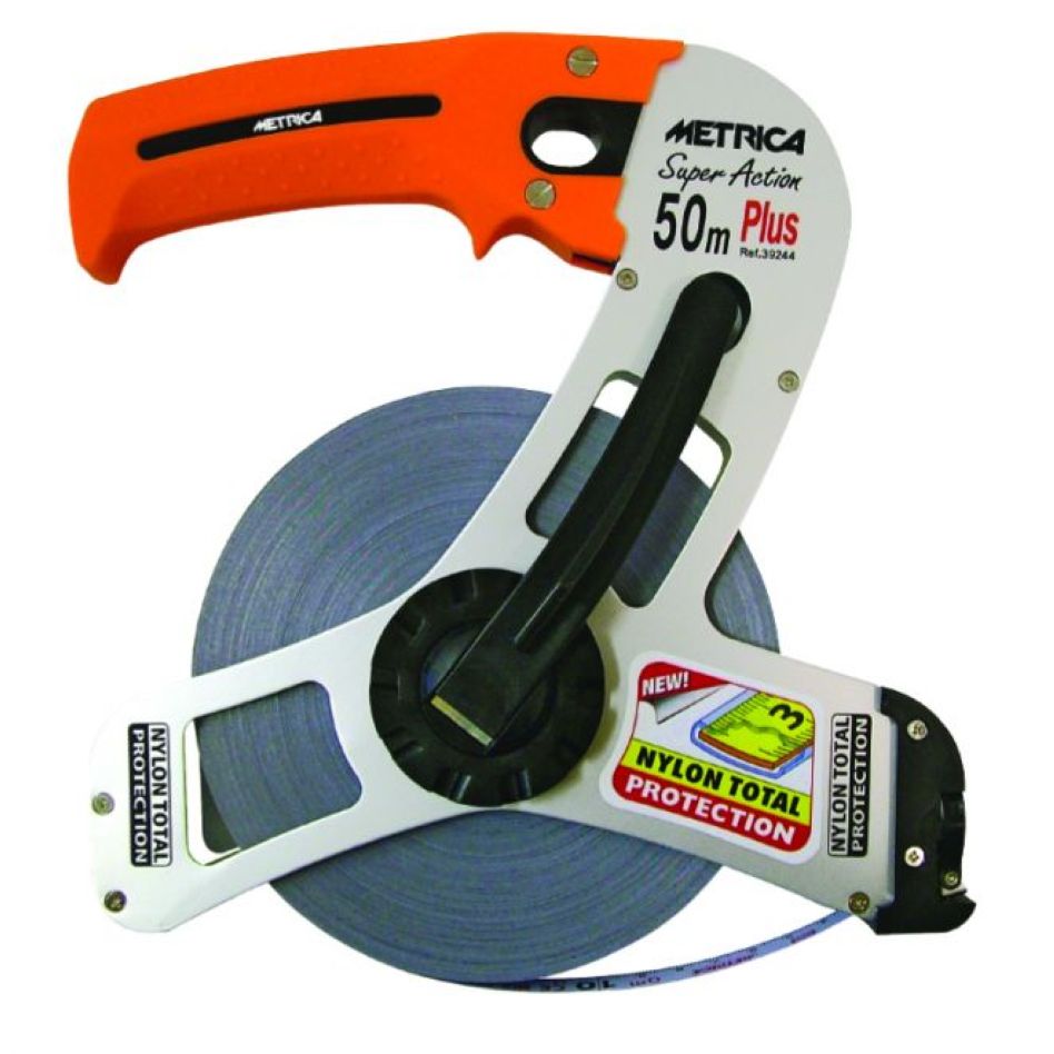Metrica MT-39244V SUPER ACTION PLUS Surveyor 50m correa de acero CLASE II 