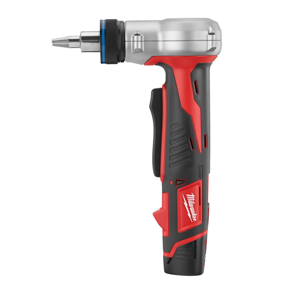 Milwaukee 4933441730 C12 PXP-I10202C M12 UPONOR Q&E Herramienta Subcompacta de Expansi&oacute;n de Bater&iacute;a 2x 12V 2.0Ah bater&iacute;a y cargador en estuche