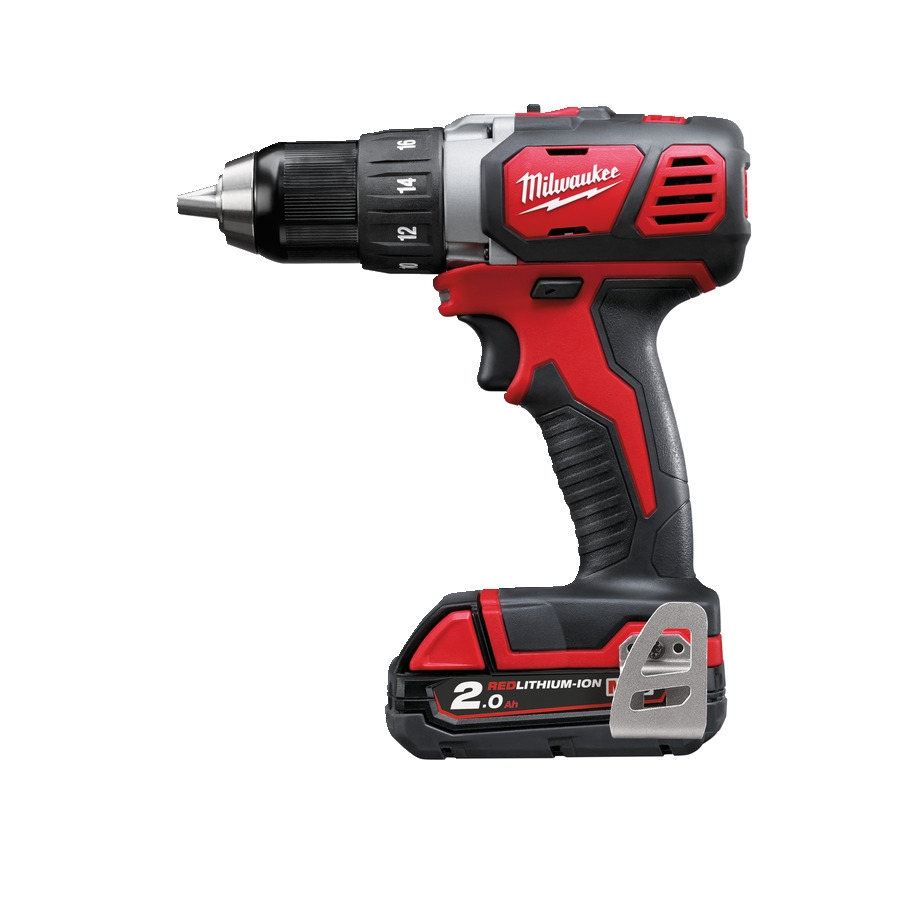 Milwaukee 4933443555 M18 BDD-202C Taladro compacto de 18V 2.0Ah Li-Ion