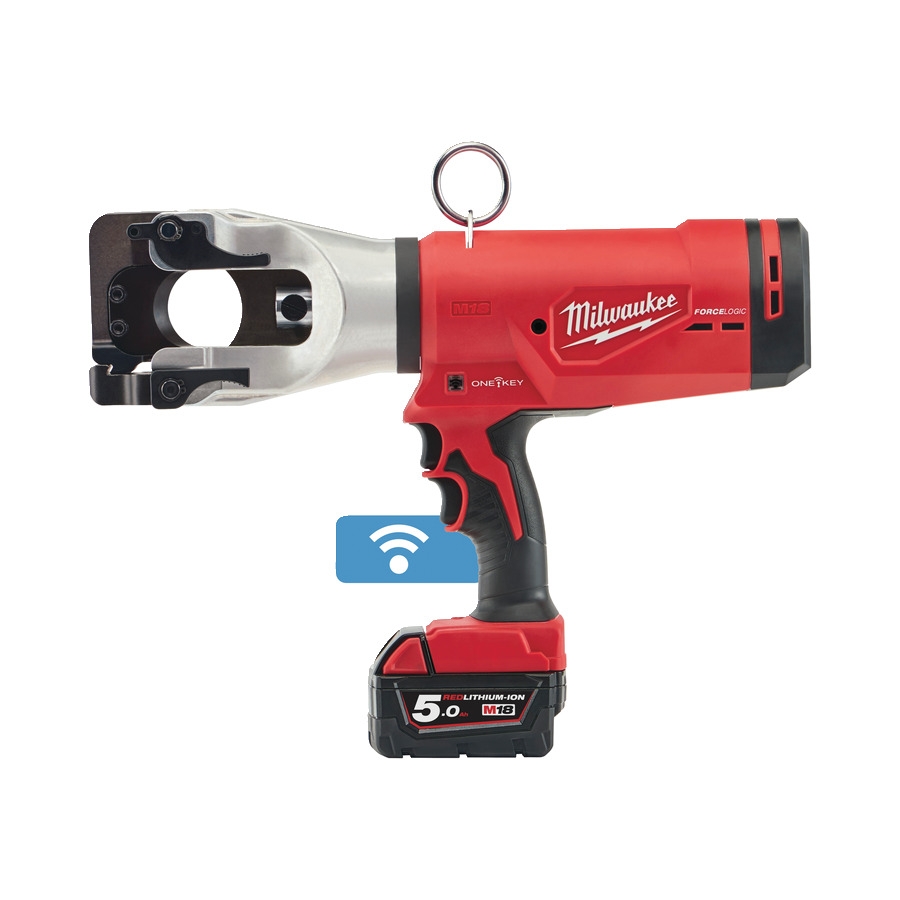 Milwaukee 4933459266 M18 HCC45-522C Cortadora de cable de batería hidráulica Force Logic 18V 5.0/2.0Ah Li-Ion
