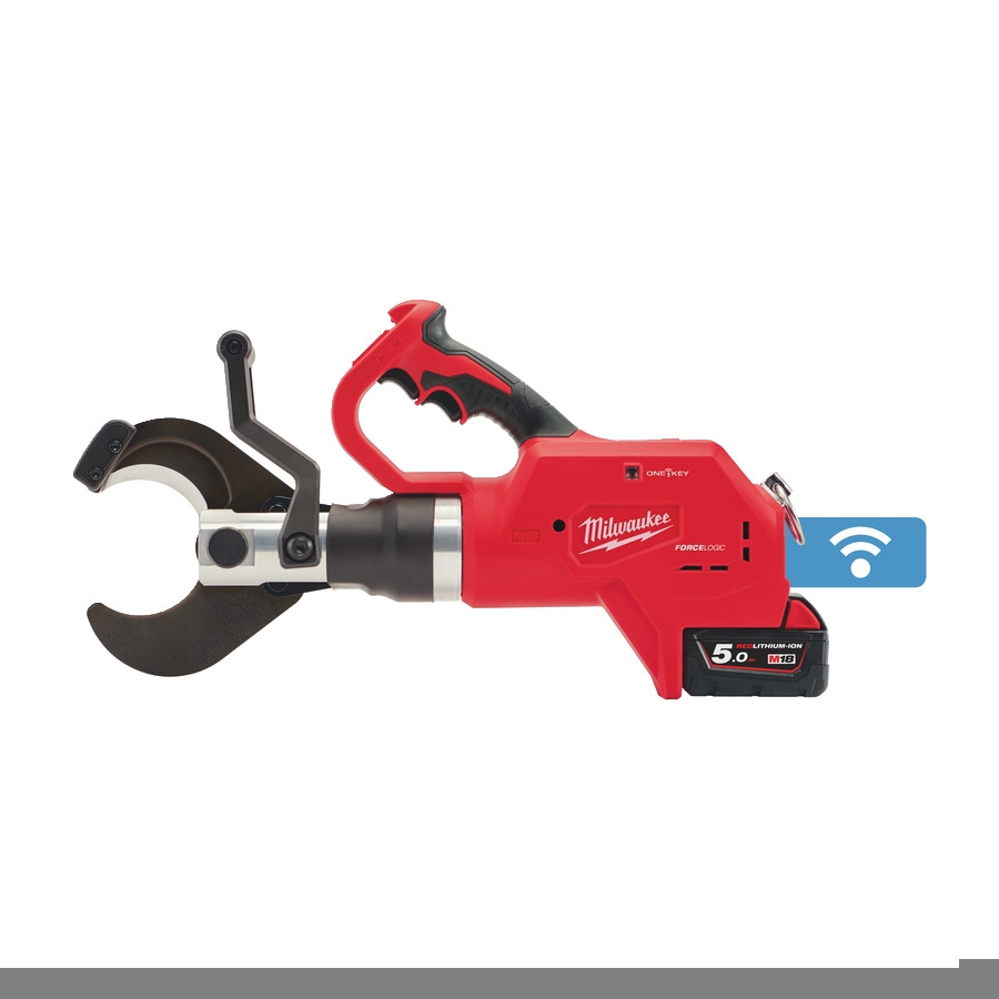 Milwaukee 4933459269 M18 HCC75-502C Cortacables hidráulico a batería subterráneo 18V 5.0Ah Li-Ion