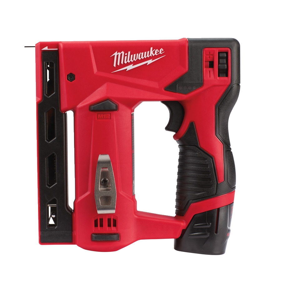 Milwaukee 4933459635 M12 BST-202X Grapadora Accu 12V 2.0Ah Li-Ion