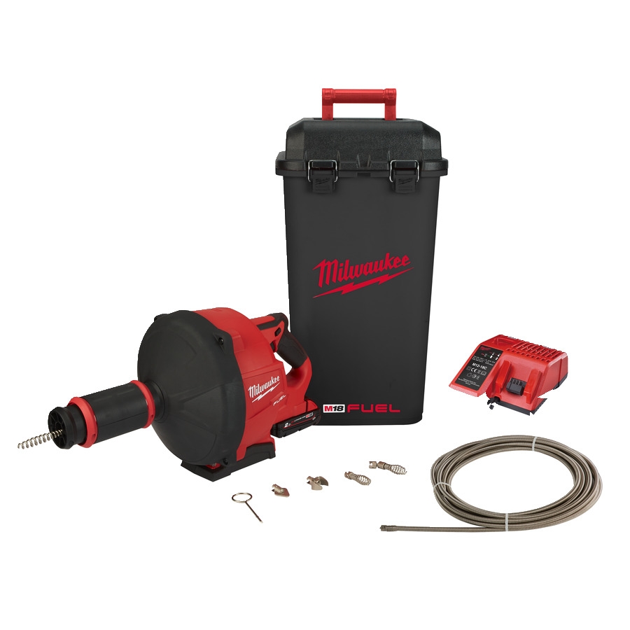 Milwaukee 4933459685 Desatascador M18 FDCPF10-201C 18 Voltios 2,0Ah Li-Ion