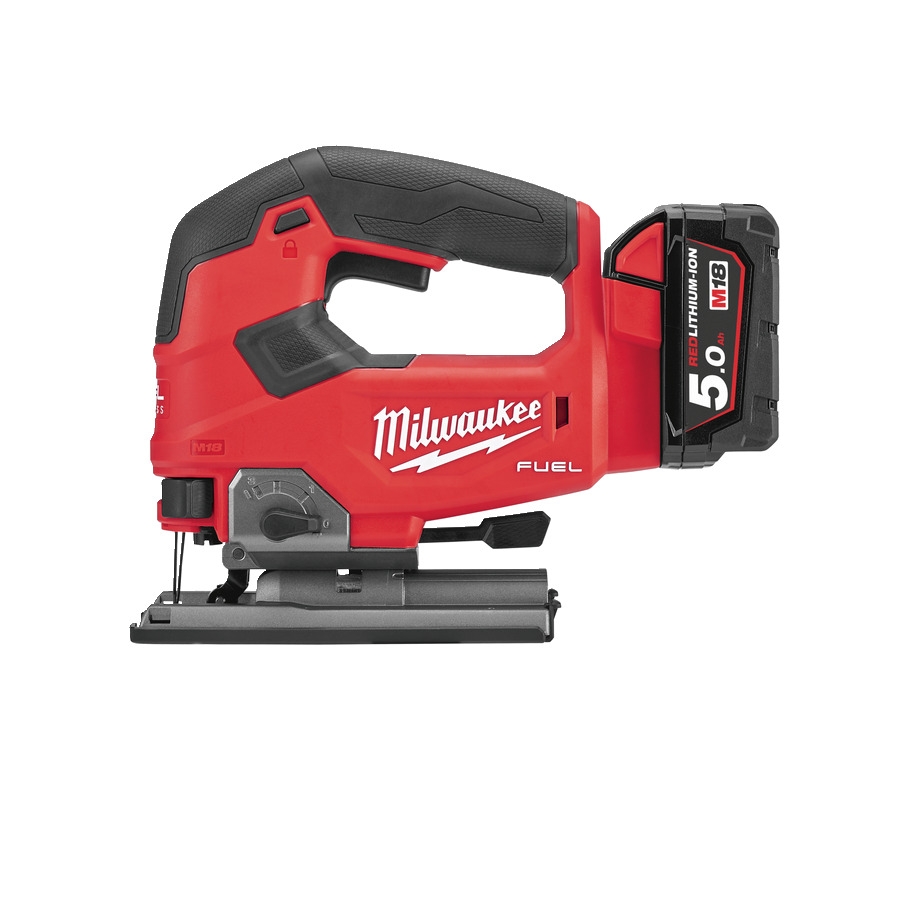 Milwaukee 4933464727 M18 FJS-502X Sierra de calar 18V 5.0Ah Li-Ion en caja HD