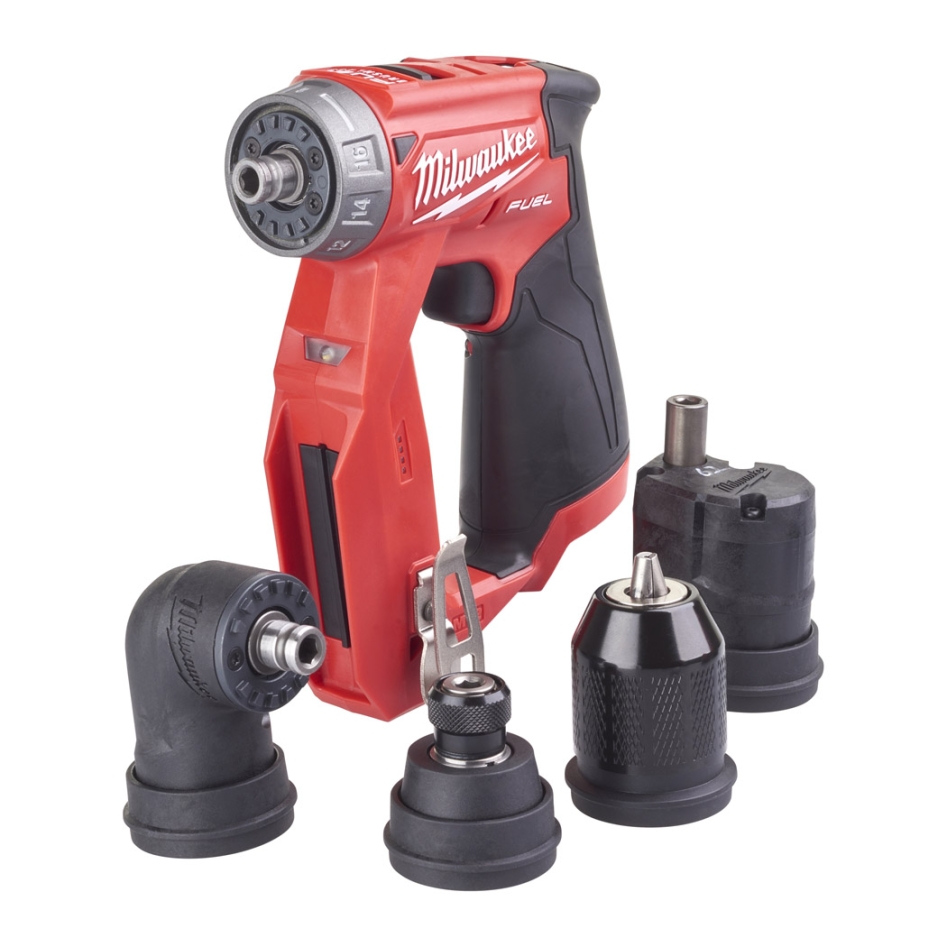 Milwaukee 4933471332 M12 FDDXKIT-0X Accu Taladro compacto 4 en 1 12V excl. baterías y cargador 4933471332