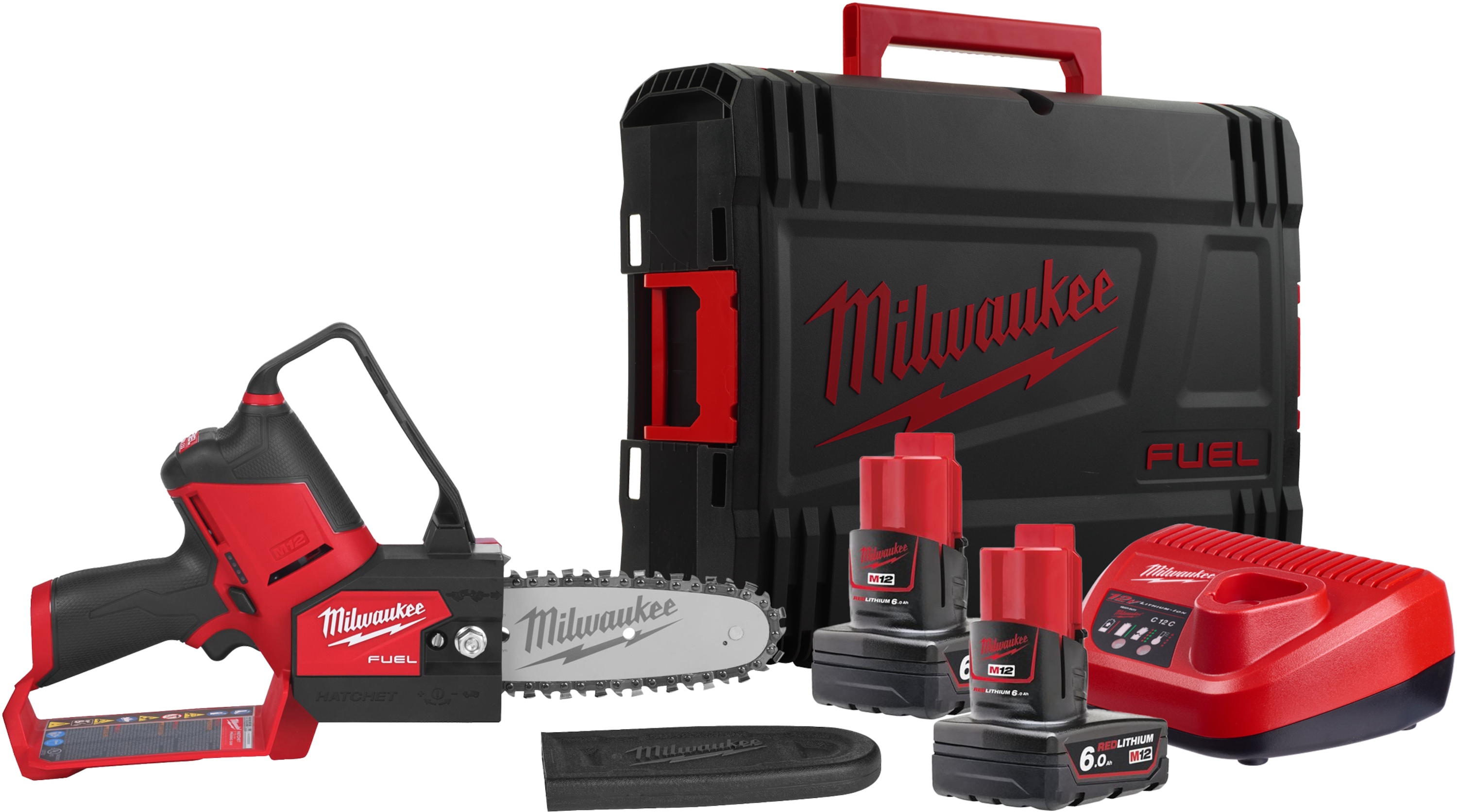 Milwaukee 4933472212 M12 FHS-602X Accu Sierra de podar 15cm 12V 6.0Ah Li-Ion