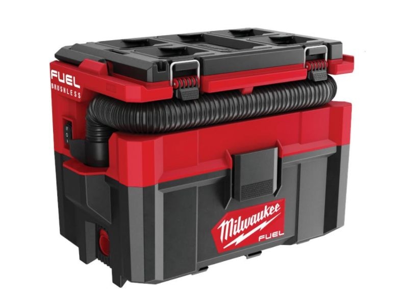 Milwaukee 4933478187 M18 FPOVCL-0 PackOut Aspirador en seco y húmedo 18V sin batería ni cargador