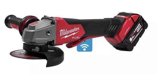 Milwaukee 4933478435 M18 ONEFSAG125XPDB-502X Amoladora angular con tope rápido 125mm 18V 5.0Ah