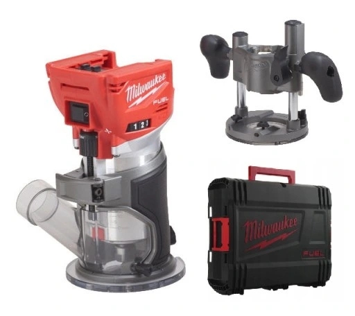 Milwaukee 4933479073 Fresadora de bordes M18 FTR8-0X 18V excl. baterías y cargador