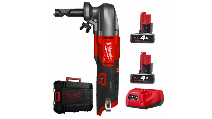 Milwaukee 4933479619 M12 FNB16-402X Fuel Accu Nibbler 1.6mm 12V 4.0Ah Li-Ion en caja HD 4933479619