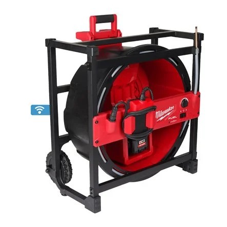 Milwaukee 4933480722 M18 HSFSM-122 Máquina de limpieza de alcantarillas de alta velocidad 18V 12Ah