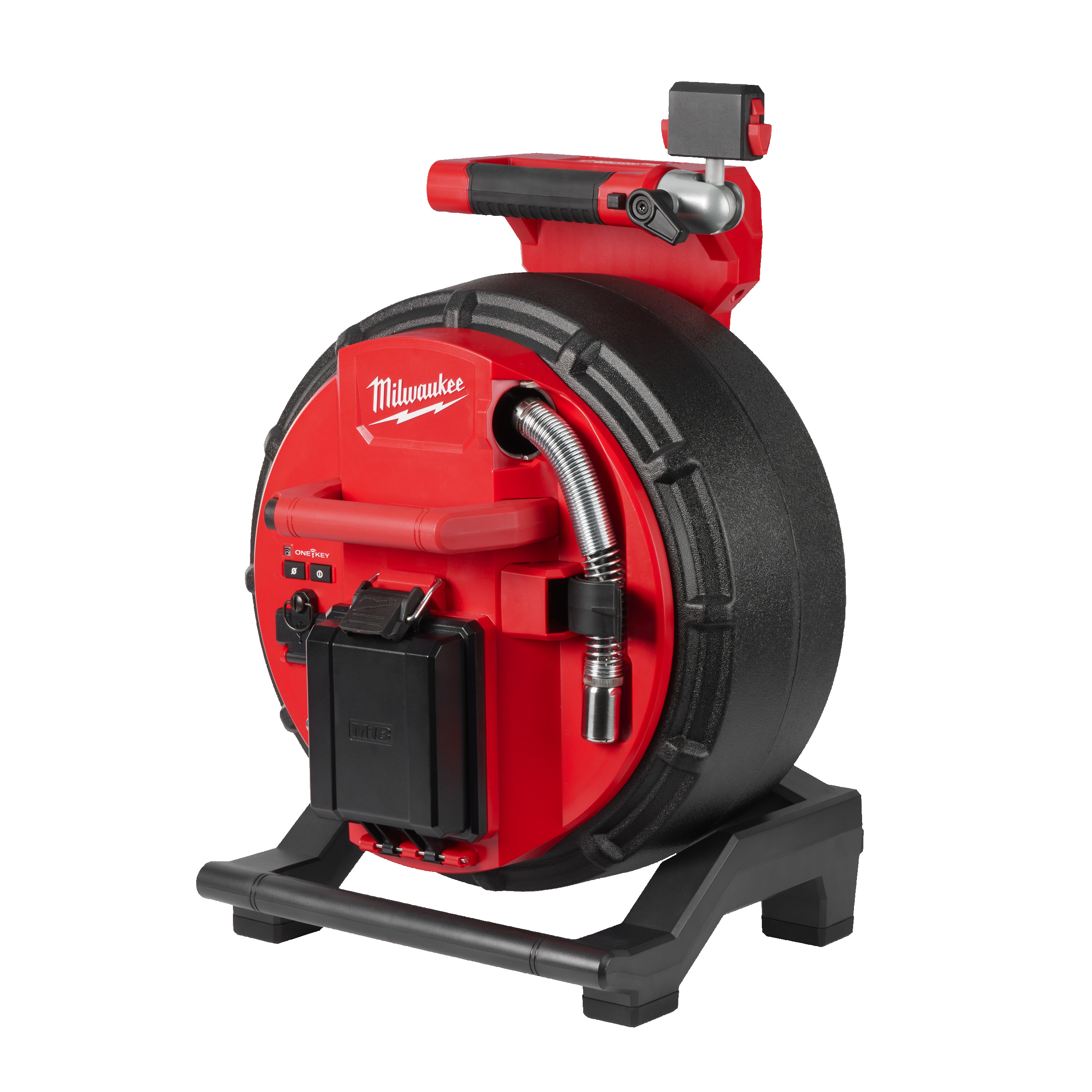 Milwaukee 4933493952 M18 SIC30 HDR-0 Cámara de inspección de alcantarillado 18V 30m, cabezal de cámara HDR de 25 mm más batería y cargador