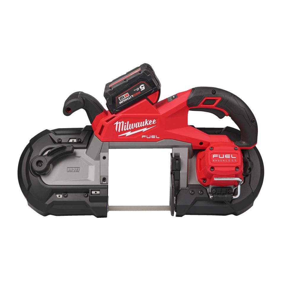 Milwaukee 4933498310 M18 FBS127-502C FUEL™Sierra de cinta Gen 2 18 V 2x 5Ah en maletín