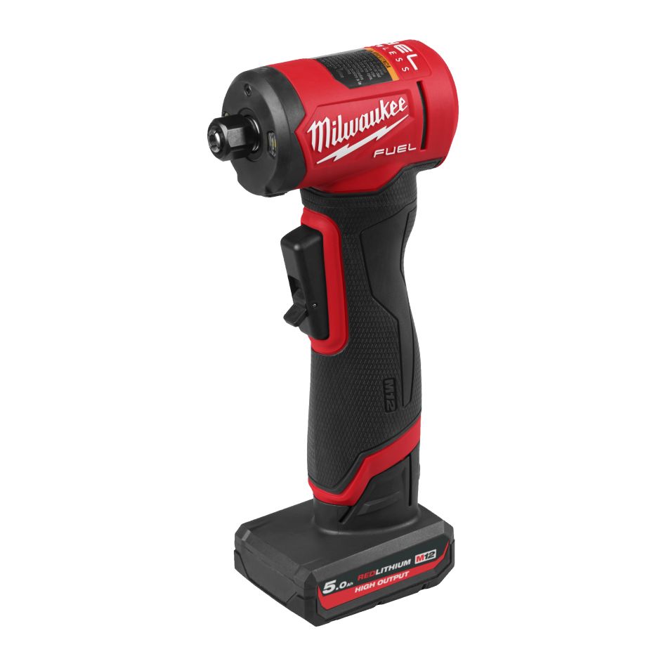 Milwaukee 4933498980 M12 FUEL FDGA2-522B Accu amoladora angular velocidad variable 1x 12V 2.5Ah 1x 12V 5.0Ah batería y cargador en bolsa 