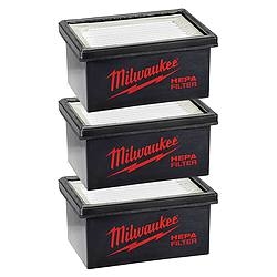 Milwaukee Accesorios 49902306 Filtro M12DE - 3 uds.