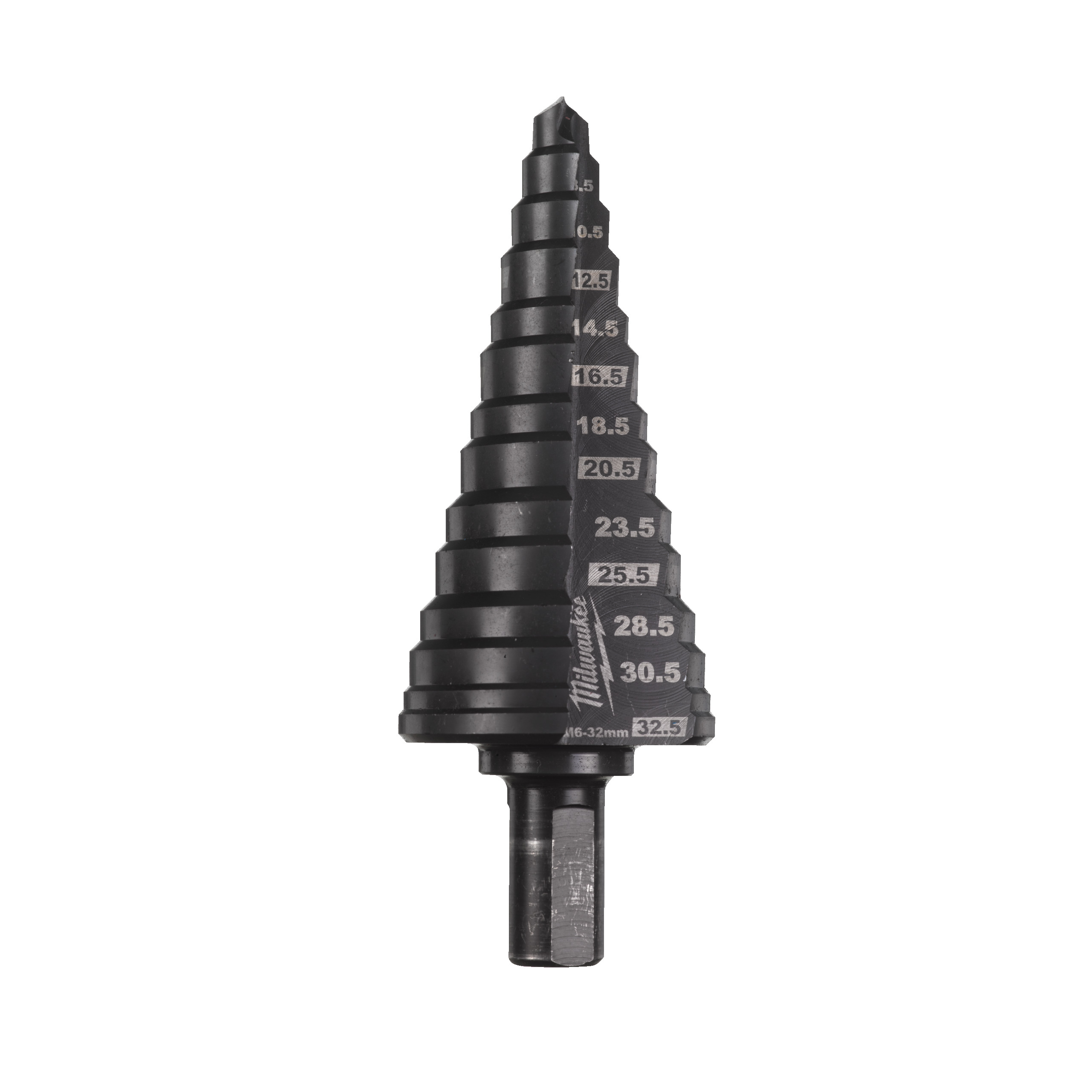 Milwaukee Accesorios 48899380 Brocas escalonadas de cobalto M6-M32