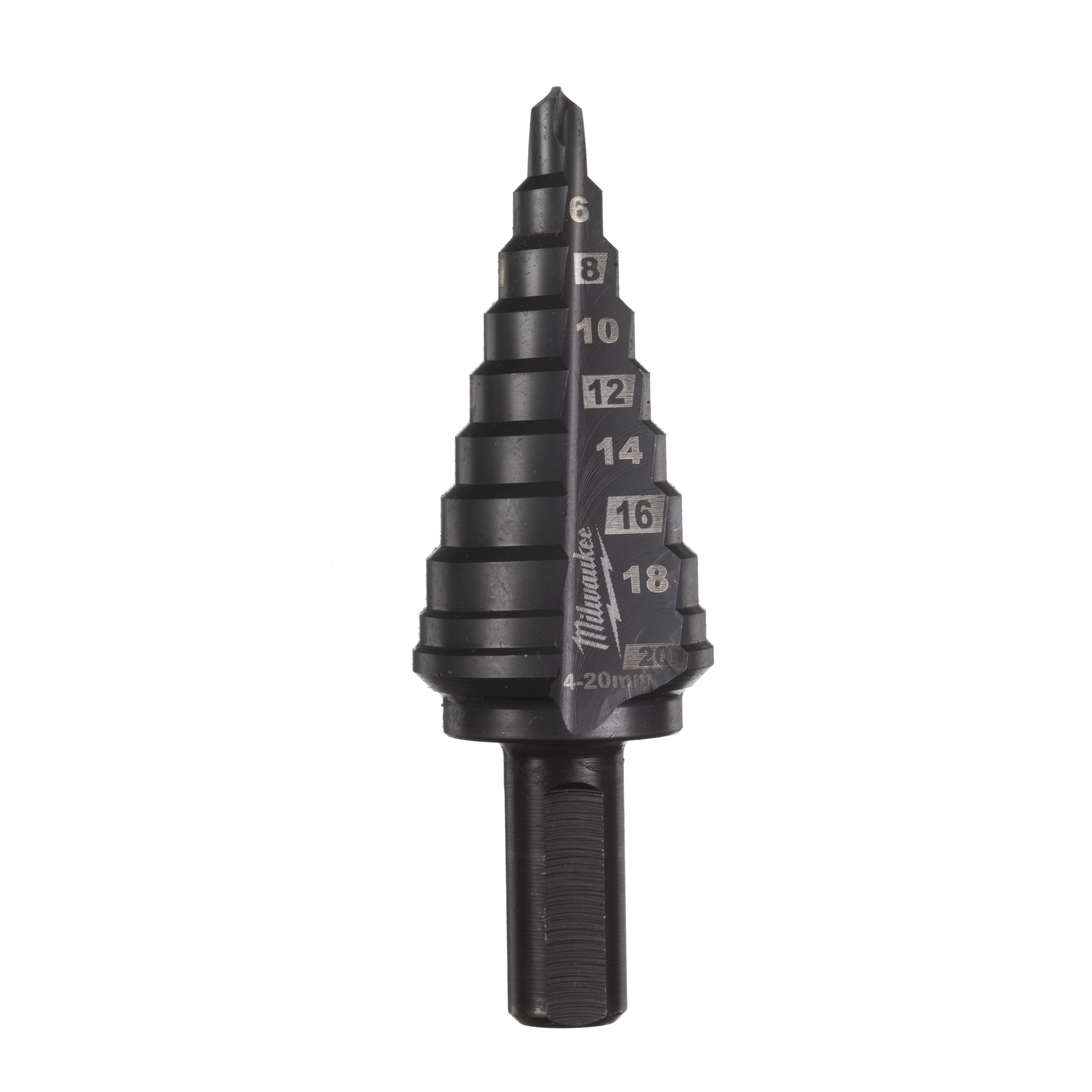 Milwaukee Accesorios 48899372 Brocas escalonadas de cobalto 4-20 mm