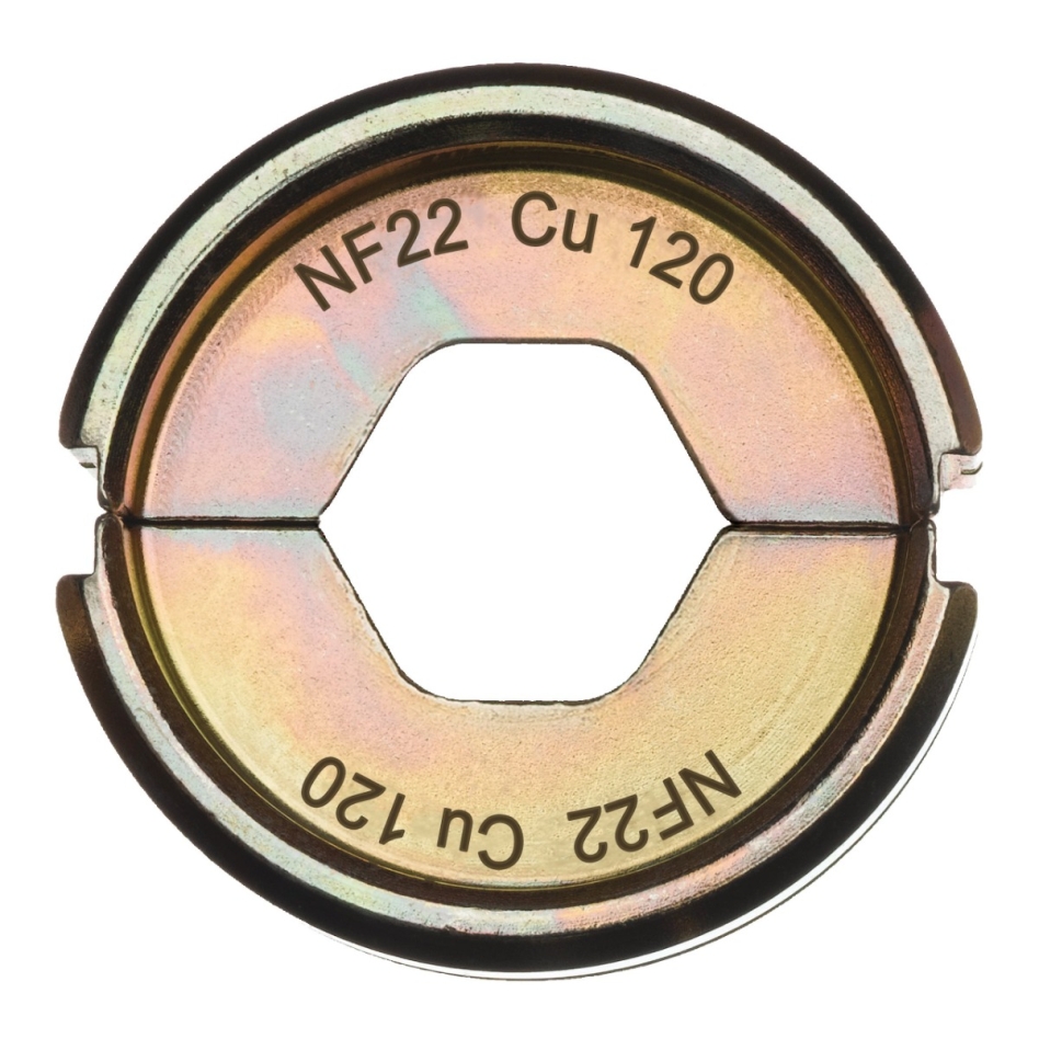 Milwaukee Accesorios 4932451739 NF22 Cu 120 Cabeza retráctil 120mm2 para alicates de presión M18 HCCT-201C