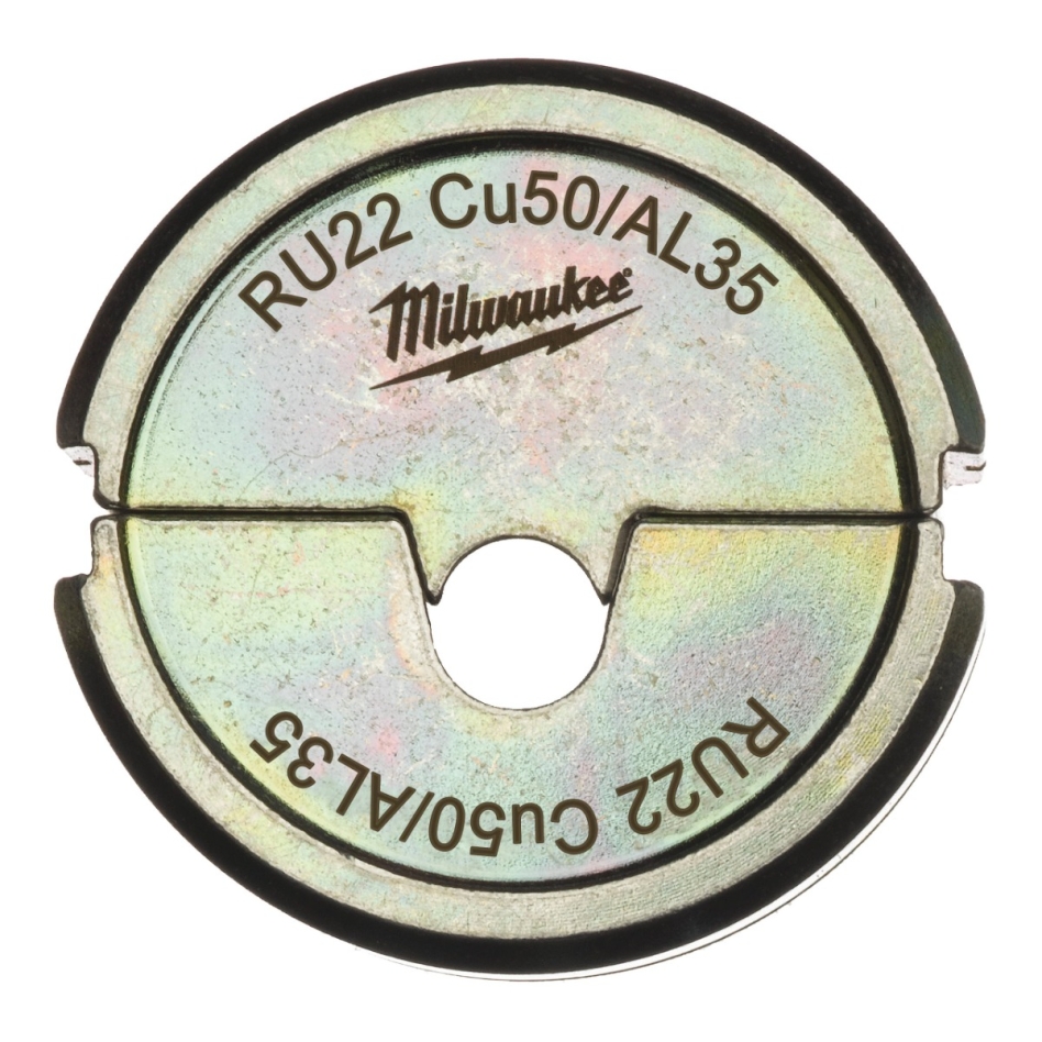 Milwaukee Accesorios 4932451782 RU22 Cu50/AL35 Mordaza de engarce 50/35mm2 para alicates de engarce M18 HCCT-201C