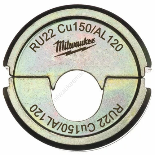 Milwaukee Accesorios 4932451786 RU22 Mordaza de engarce Cu150/AL120 150/120mm2 para alicates de engarce M18 HCCT-201C