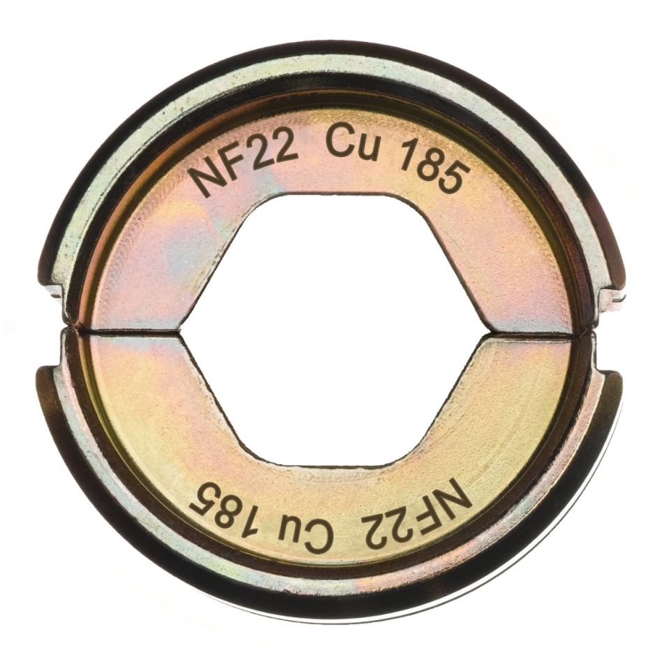Milwaukee Accesorios 4932451741 NF22 Cu 185 Cabeza retráctil 185mm2 para alicates de presión M18 HCCT-201C